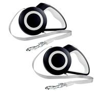 Hearts&Homies Set of 2 Extendable Pet Leashes 16.3x9.2x3.9
