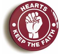 Hearts Keep The Faith Northern Soul Fridge Magnet (Circular 2inch / 50mm Diameter)