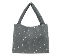 Hearts mom-bag Grey one size