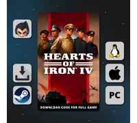 Hearts of Iron IV 4 - Steam Key PC & Mac Game