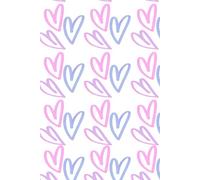 "Hearts on Every Page: Your 6x9 Notebook for Love & Dreams": "100 Lined Pages to Fill with Love, Ideas, and Special Moments"