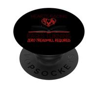 Hearts racing, pages turning, zero treadmill required PopSockets Adhesive PopGrip