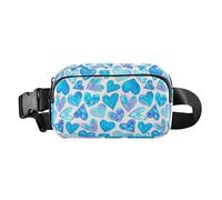 Hearts Romantic Love Wedding Valentines Day Stylish Fanny Pack Waist Bag for Women Men Teenagers Waterproof Belt Bag with Adjustable Strap for Shopping Sports Work, hearts Romantic love wedding