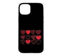 Hearts Set Twelve Variations Case for iPhone 15 Plus