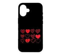 Hearts Set Twelve Variations Case for iPhone 16
