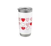 Hearts Set Twelve Variations Stainless Steel Insulated Tumbler