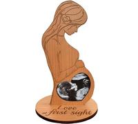 Heart's Sign Baby Ultrasound Photo Frame - Sonogram Frame Gift for Pregnant Women | Pregnant Wife Gifts From Husband | Expecting Mom Gift for Pregnant Friend