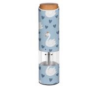 Hearts Swans White Electric Pepper Grinder Auto Salt Pepper Grinder