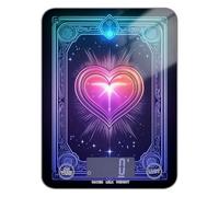 Hearts Tarot portable food scale mini 11lb/0.18oz, 5kg/5g gram scale kitchen with 4 unit for Cooking Soap Making Soap Making (Batteries not Included)