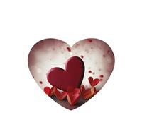 Hearts with Love Car Air Fresheners Cards 4 Pcs Long Lasting Car Fresheners Gifts for Men Women Auto Aromatherapy Tablets Hanging Scented Card Rearview Mirror Pendant - Lavender Scent