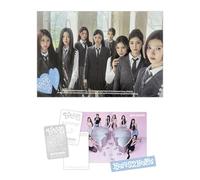 Hearts2Hearts - Hearts2Hearts - 1st Mini Album [FOCUS] (Photobook C Ver.) Cover + CD-R + Photo Book + Sticker + Postcard + Gift