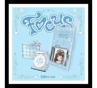 HEARTS2HEARTS - (Random.) HEARTS2HEARTS FOCUS 1st Mini Album SMINI(SMART) Ver / NFC+KeyRing+Chain+Photo Card