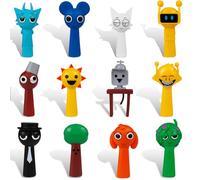 Heartsking 12 Pcs Sprunki Action Figures, Toys Cake Topper Party Colorful Minifigures Birthday Party Decorations Supplies Figure Doll Christmas Birthday Gifts For Boys Girls And Fans Aged 3+Years Old