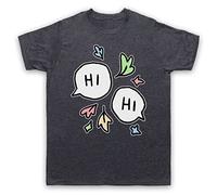 Heartstop Hi Hi Nick Charlie Greeting LGBTQ Mens T-Shirt