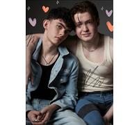Heartstopper - Kit Connor & Joe Locke Autographed Signed A4 Photo Print