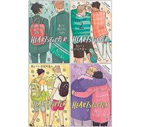 Heartstopper Series Volume 1-4 Books Collection Set By Alice Oseman