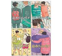 Heartstopper Series Volume 1-4 Books Set By Alice Oseman