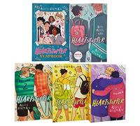 Heartstopper Series Volume 1-4 & Heartstopper Yearbook (Hardback) 5 Books Collection Set By Alice Oseman