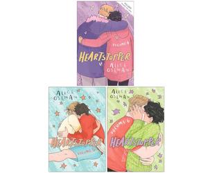 Heartstopper Series Volume 4-6 Collection 3 Books Set By Alice Oseman