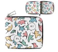 Heartstoppers PU Leather Wallet | Stylish Bifold Card Holder Small Purse With Zipper Coin Pocket | Multicard Wallets for Cash, Card, Bill (1)