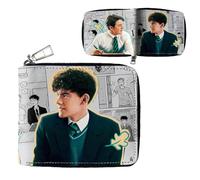 Heartstoppers PU Leather Wallet | Stylish Bifold Card Holder Small Purse with Zipper Coin Pocket | Multicard Wallets Coin Purse for Cash, Coin, Card, Bill (3)