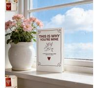 HeartSync Why Diary, Great for Spouses and Loved Tangobird This is Why Your Mine Journal， Ideal for Couples