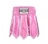 HEARTTOUCH Men's Muay Thai Fight Shorts - Premium Thai Shorts Kickboxing Shorts Boxing Shorts Short Thai Boxing Trousers for Thai Boxing, Kickboxing, pink, 3XL