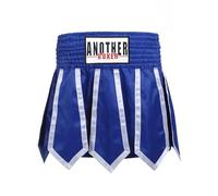 HEARTTOUCH Men's Muay Thai Fight Shorts - Premium Thai Shorts Kickboxing Shorts Boxing Shorts Short Thai Boxing Shorts for Thai Boxing, Kickboxing, Boxing, blue, M