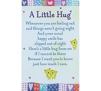 Heartwarmers A Little Hug Keepsake Card & Envelope 3.5" x 2" Code K133E