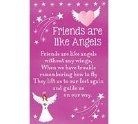 Heartwarmers Friends Are Like Angels Keepsake Card & Envelope K148E