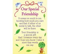 Heartwarmers Our Special Friendship Keepsake Card & Envelope 3.5" x 2" Code K100E