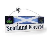 Heartwarmers Scotland Forever - Wooden Scottish Plaque