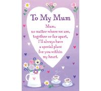 Heartwarmers To My Mum Credit Card Style Keepsake with Signature Panel