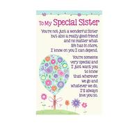 Heartwarmers To My Special Sister Keepsake Card & Envelope 3.5" x 2" Code K112E