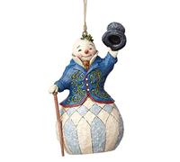 Heartwood Creek Victorian Snowman Hanging Ornament