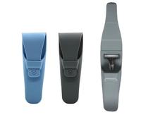 HeartYue 3 Pcs Silicone Razor Case Shaver Storage Case Carrying Cover Bag for Men Travel Accessories Supplies