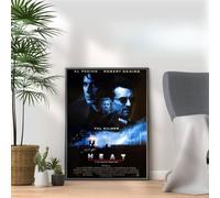 Heat, 90s Movie Print Vintage Nostalgic Film Poster, A4 and A3 Size Frame Options Available,Great Home, Pub, Café, Bar Decoration Wall Art Print, House gift for movie lovers (A3 Print Only)