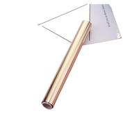 Heat Activated Foil, 5M Multicolor Hot Stamping Foil Toner Reactive Holographic for Printer Laminator(Light Gold)