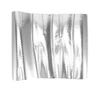 Heat- Aluminum Foil Backsplash Protector - Self-Adhesive Oil-Proof Kitchen Wall for Stove & Easy- Removable Heat Barrier