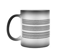 Heat Changing Mug - Convinent Magic Mug | Stylish Coffee Mugs | Creative Heat Sensitive Mugs Suitable for Home, Workplace, Gift Giving, and Enjoying Hot Beverages with a Fun Visual Effect