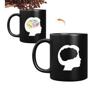 Heat Changing Mug | Festive Novelty Heat Sensitive Mug | Sublimation Mugs, Change Christmas Coffee for Coworkers, Family, Best Friend