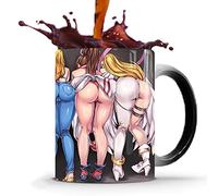 Heat Changing Mug, Heat Sensitive Ceramic Coffee Mugs Magic Mug Perfect Novelty Gift/Father Gifts 350 ml (12oz)