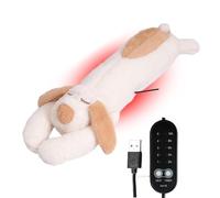 Heat Cushion Stuffed Animal for the Period | Electric Warming Cute Dog Plush | USB Heating Pad with Automatic Shut-Off & Temperature Control | For Stomach, Back, Shoulders