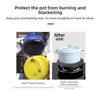 Heat Diffuser Plate Constructed from Aluminum for Gas Burners to Enhance Cooking and Protect Cookware Surfaces (A-24CM)