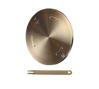 Heat Diffuser Plate, Grourarty Stainless Steel Cooking Induction Adapter Simmer Plate for Electric Gas Glass Cooktop Hob Ring, Induction Cooktop Converter Plate With Handle (24cm)