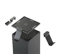 Heat Dissipation Console Dustproof Protective Cover Mesh+Handle Hooks Bracket Frame 151mm x 151mm x 19.2mm For Xbox