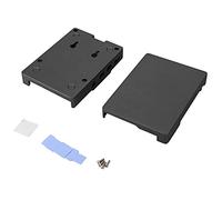 Heat Dissipation Enclosure, Aluminum Alloy Cooling Case for Raspberry Pi 4 B, Silver - Passive Cooling Design, High Strength Resistance, Easy Installation (Black)