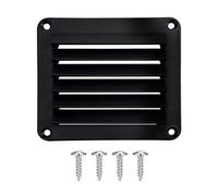 Heat Dissipation Vent Plate - Marine Nylon Cover, Square Air Vent | Resistant Panel Design, RV Yacht Accessory with Ventilation Screen for Marine Equipment Airflow Protection