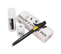 Heat Erasable Fabric Marker for Sewing, Embroidery, Quilting, Fabric Marking Pens, Washable Sewing Chalk Marking Pens with 20pcs Replaceable Pen Refills