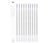 Heat Erasable Fabric Marker Pens Disappearing Ink Pens For Sewing Fabric Marking Pens With Refills High-Temperature Erasable Pen Heat Vanishing Fabric Marker Set Sewing Marking Pens With Disappearing